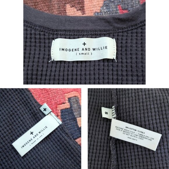 NWOT Imogene and Willie Waffle Top - Picture 4 of 4